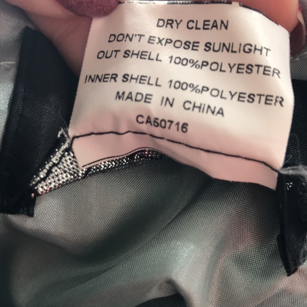 CRYSTEL shiny metallic sleeveless bubble hem dress with matching shawl size 12 - Picture 12 of 12
